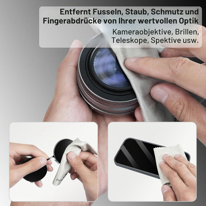 JJC Gegenlichtblende-Set für Canon RF-S 55-210 mm F5-7.1 IS STM Objektiv &amp; Canon EF-M 15-45 mm f/3.5