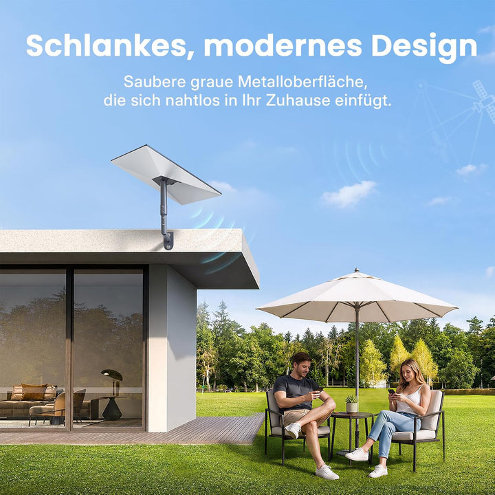 Starlink Halterung Gen 4, 360° Verstellbare Gen 3 Starlink Wandhalterung, Starlink Gen3 Mast-Montage