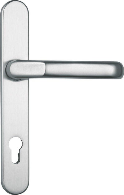 ABUS Tür-Schutzbeschlag SRG92 F1 aluminium mit Zylinderschutz 47956 F1 Aluminium Wechselgarnitur / m