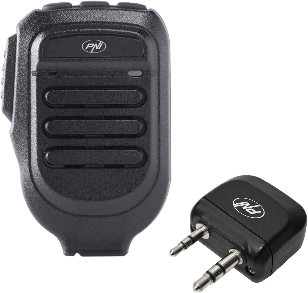 PNI Escort HP 8001L ASQ CB Radiosenderpaket + Mikrofon und PNI Mike 80 Bluetooth Dongle