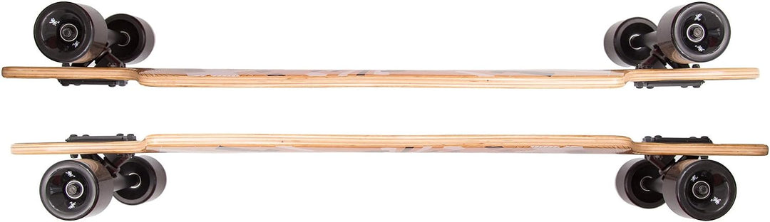 Apollo Longboard, Komplettboard mit High Speed ABEC Kugellagern, Drop Through, Freeride, Skaten, Cru