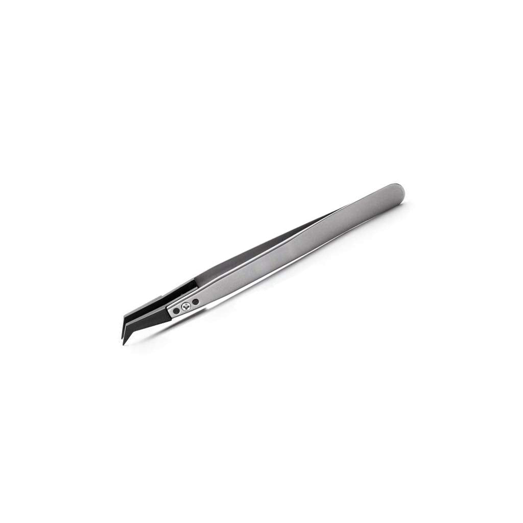 246CFR.SA Tweezers strong construction,replaceable tips ESD IDEAL-TEK