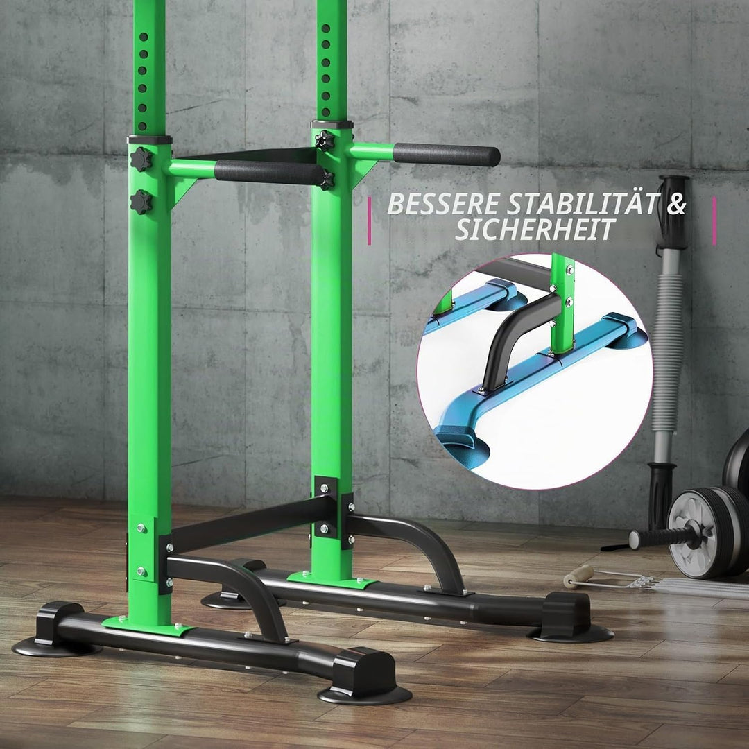 sogesfurniture Power Tower, Dip Station, multifunktionale Kraftstation Kraftturm Trainingsgerät mit