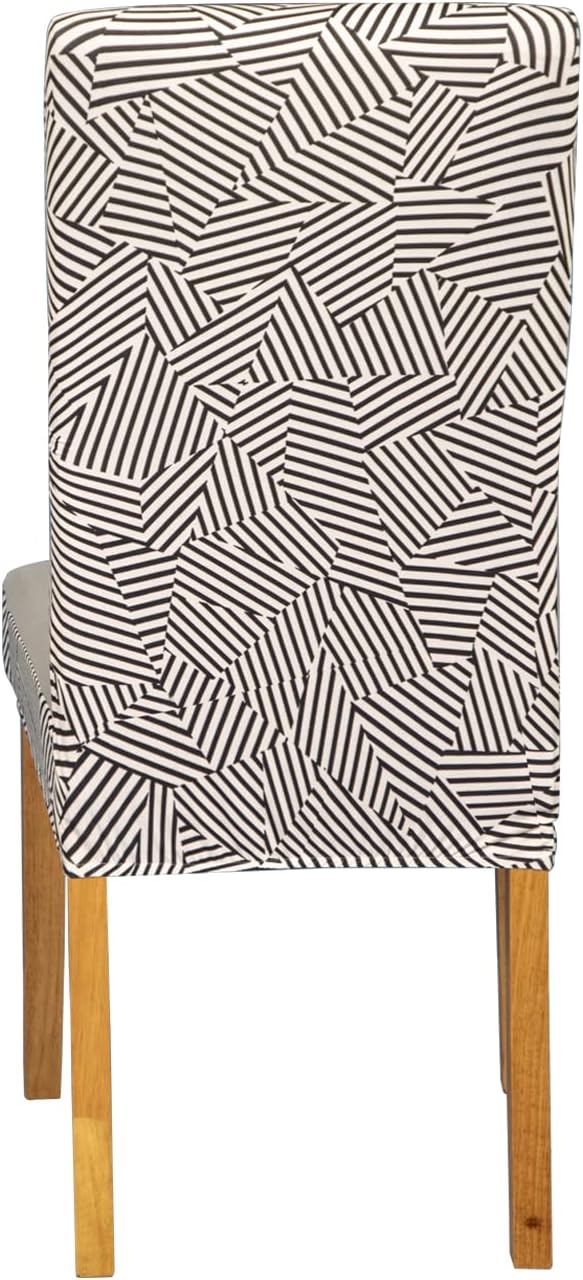 Jaotto Stuhlhussen 6 Stück Universal, Stuhlhusse Stretch 6er Set Moderne, Stuhlhussen Schwingstühle