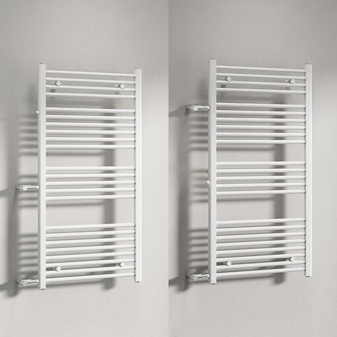 WITEN&amp;NOCK handtuchheizkörper Badheizkörper 1200x 600 mm Designheizkörper Heizkörper Seitenanschluss