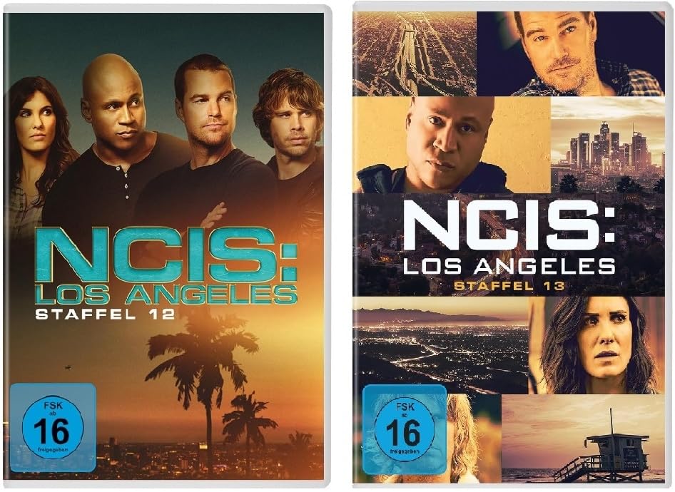 Navy CIS / NCIS: Los Angeles - komplette Season 12+13 im Set - Deutsche Originalware[11DISKS], DVD