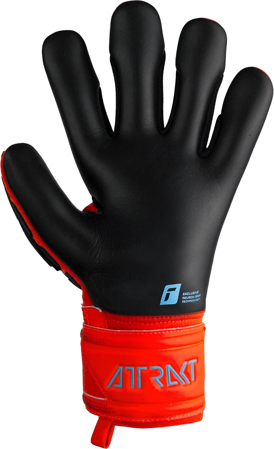 Reusch Herren Attrakt Freegel Torwarthandschuhe 8.5 Bright Red / Future Blue / Bla, 8.5 Bright Red /