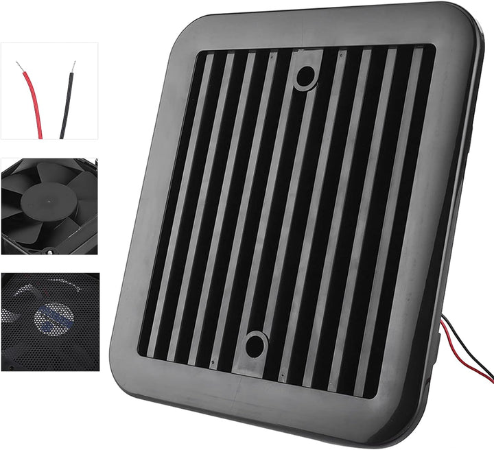 RV Side Vent Fan, 12V 4W 3000 U/min Air Vent Ventilation Abluftventilator Cooling Abluftventilator,