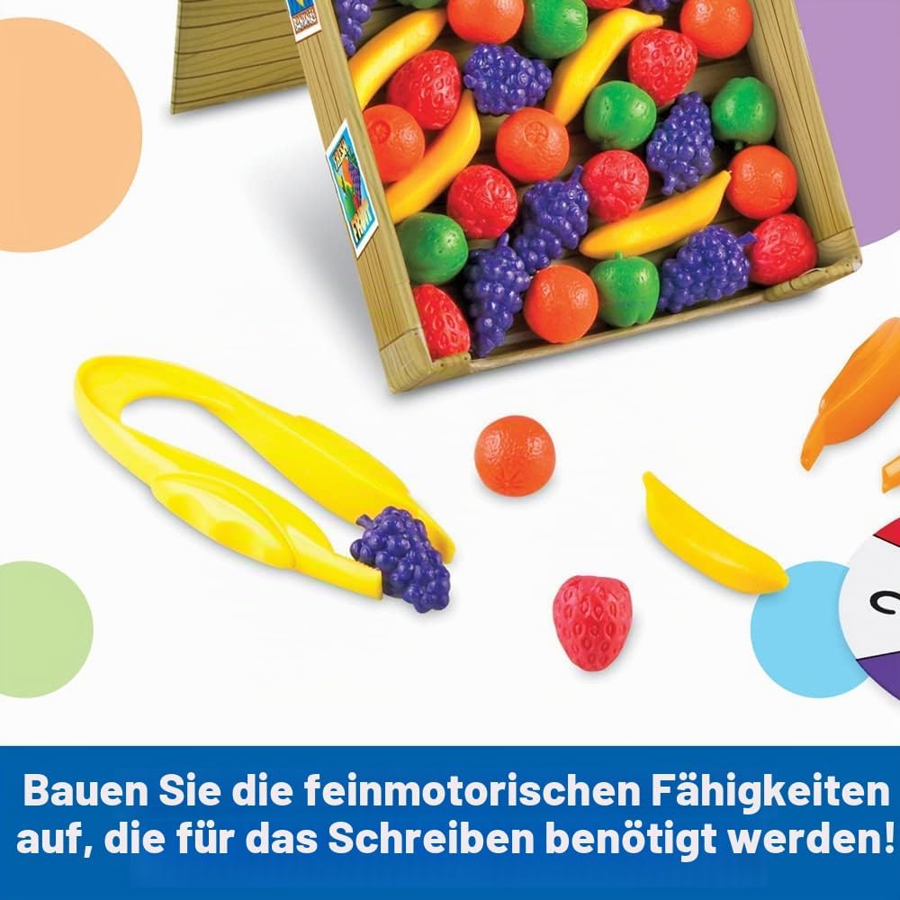 Learning Resources Obststand mit Lawinengefahr Farben &amp; Feinmotorische Fertigkeiten nspiel,