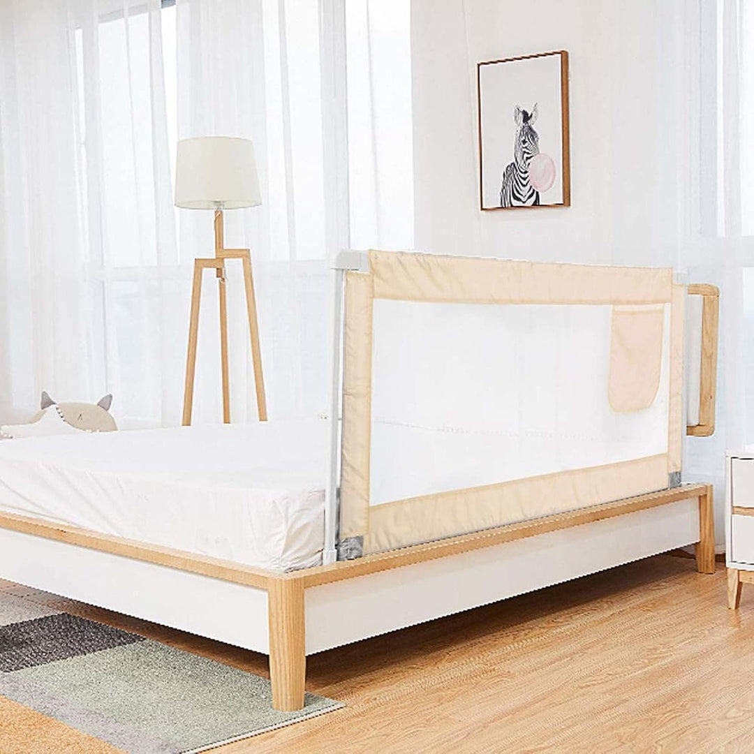Höhenverstellbares Bettgitter Absturzsicherung für Bett, tragbares Bett Schutzgitter für Kinder & Fa