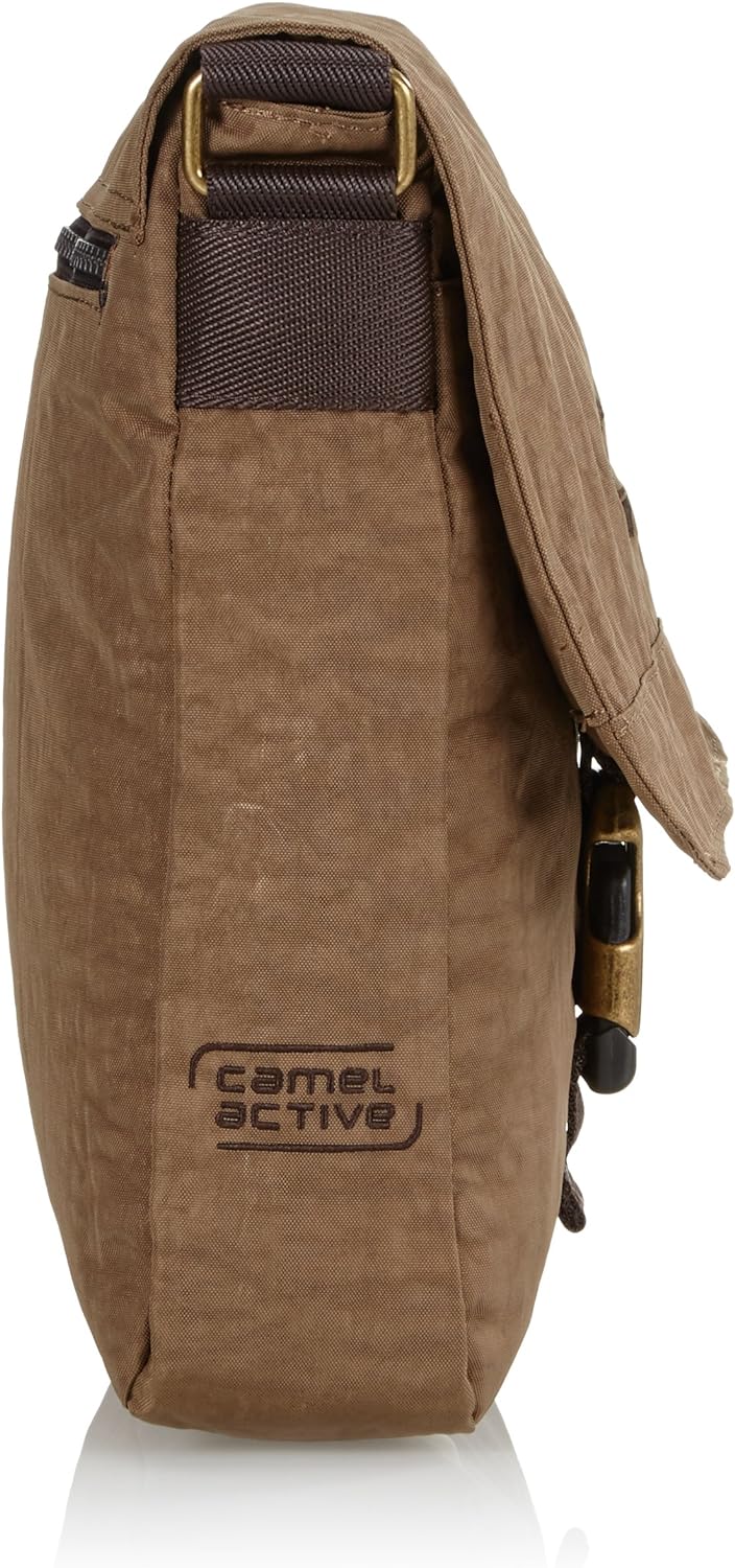 camel active bags Journey Herren Umhängetasche Messenger Bag 22 x 7 x 26 Sand, 22 x 7 x 26 Sand