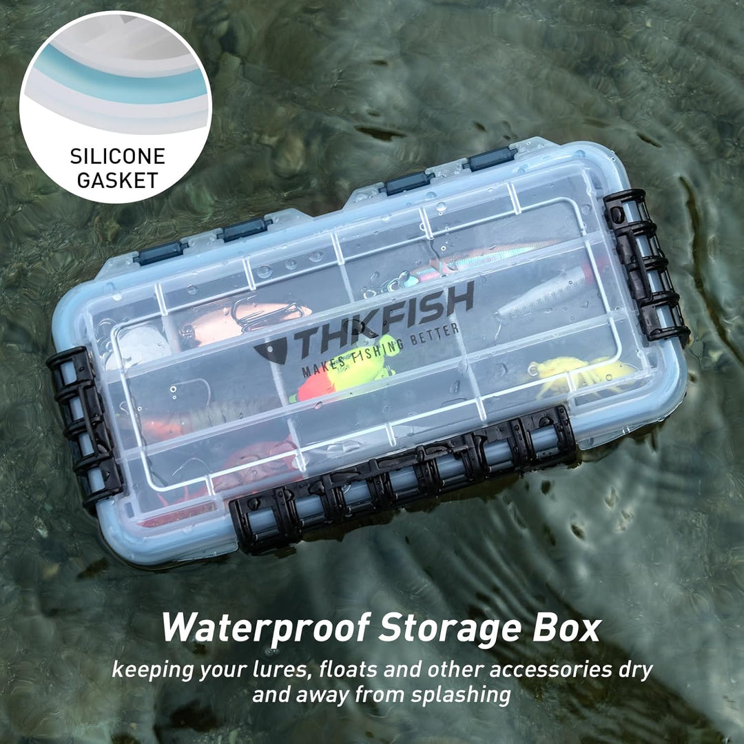 THKFISH Angelbox Köderbox, 3400/3500/3600/3700 Angeln Tackle Box, Angelkoffer, Wasserdicht Sich hin-