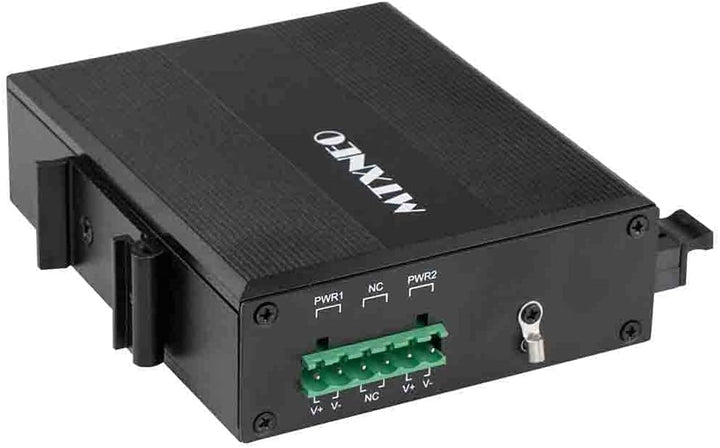 Mini Industrial Fiber Switch Gigabit Outdoor Netzwerk Switch Din Rail Montage 1 SC Fiber Port und 2