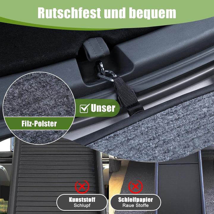 SMONTER 160cm Long Hunderampe Auto klappbar mit High Traction Teppichoberfläch, einstiegshilfe Hunde