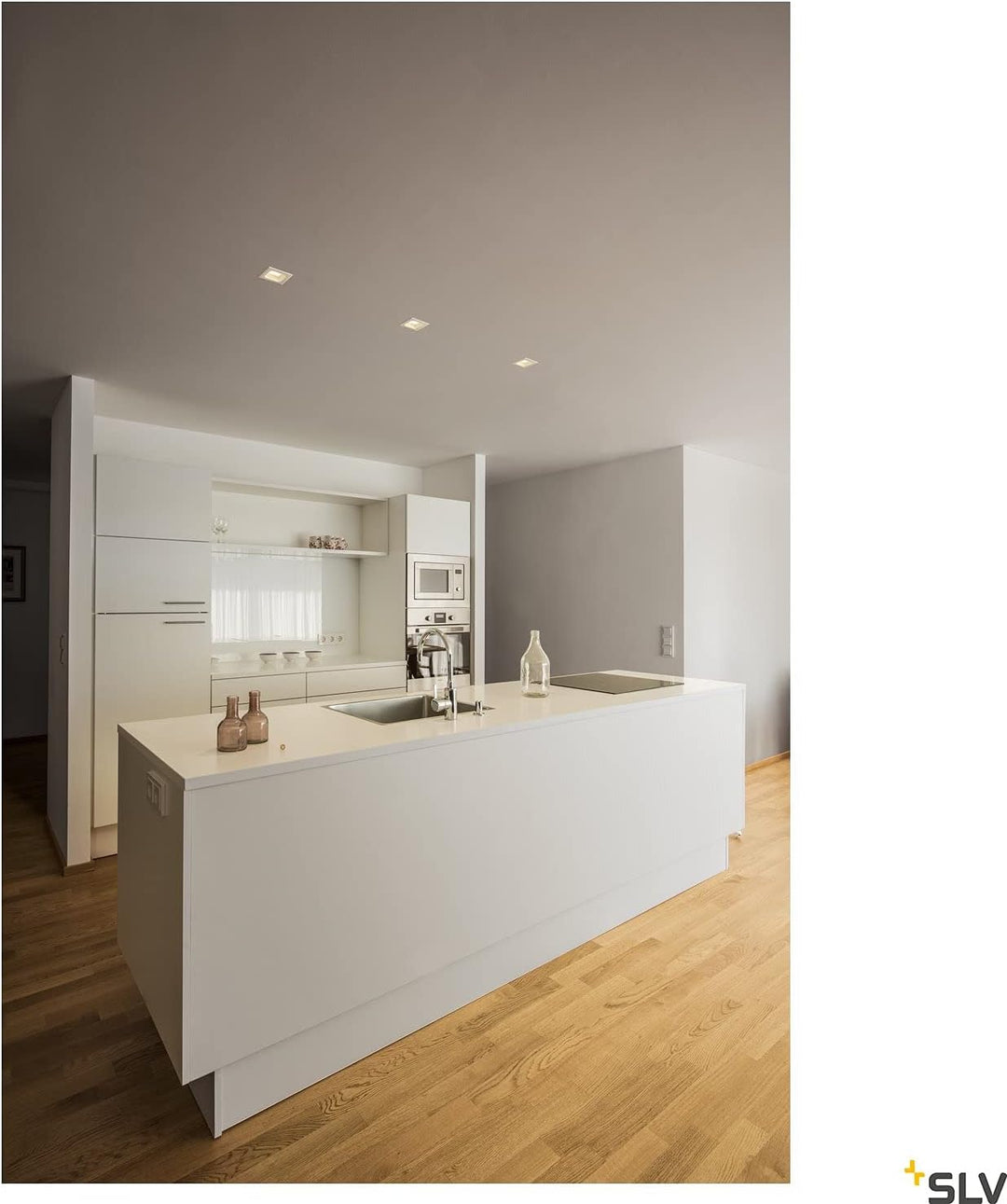 SLV Wand- und Deckeneinbauleuchte VERLUX/Decken- und Wand-Beleuchtung innen, LED Spot, Einbau-Leucht