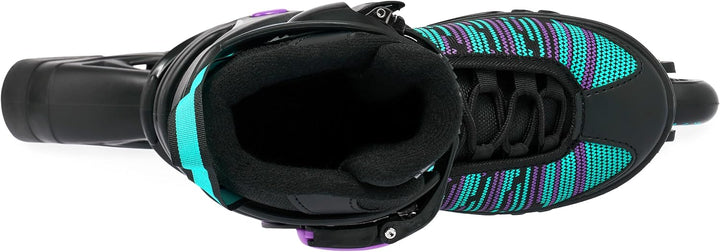 RAVEN 2in1 Schlittschuhe Inline Skates Inliner für Kinder Erwachsene Mädchen Damen verstellbar