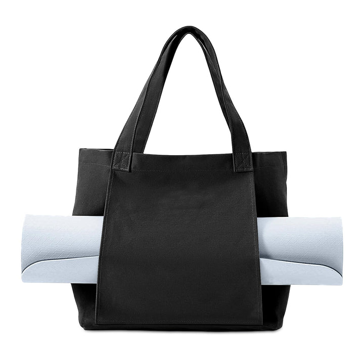 Yogatasche Damen Gross, wasserdichte Yoga Tasche mit Nassfach, Klettverschluss & Schnellzugriff für
