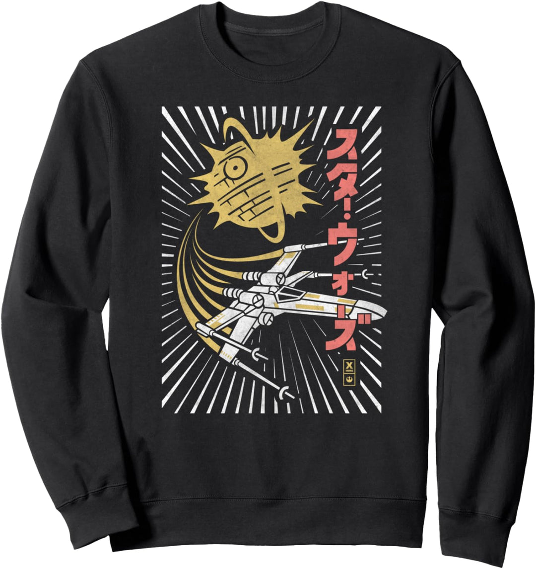 Star Wars Rebel Attack Kanji Light Sweatshirt