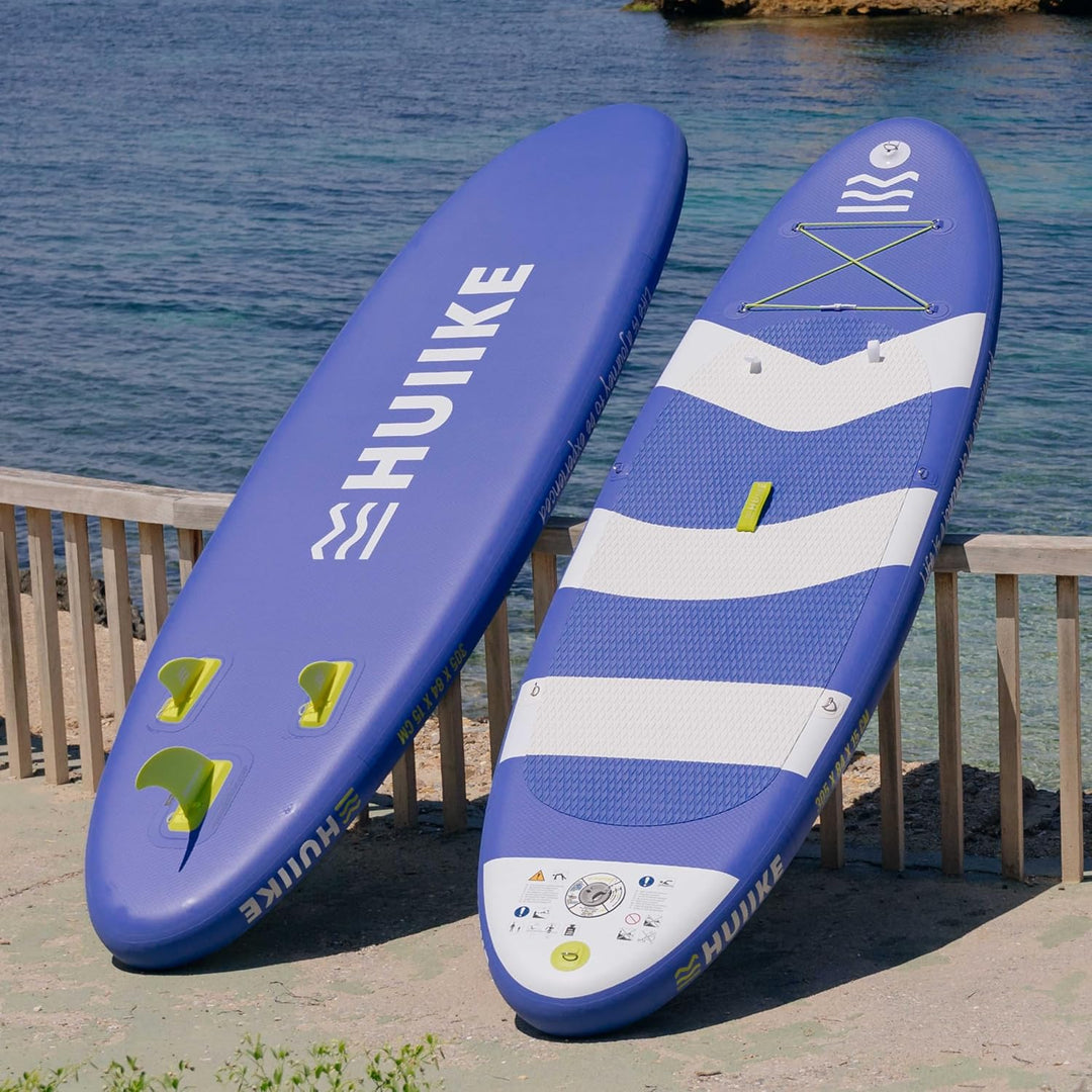 HUIIKE Sup Finne Stand Up Paddle 3 Stück Abnehmbare Ersatz Finne Sup mit Sicherheitsschloss, Stand U