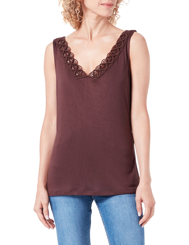 comma Damen Trägershirt/Cami Shirt 36 8805, 36 8805
