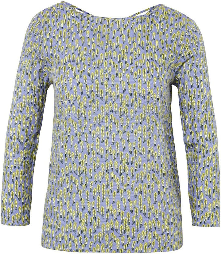 TOM TAILOR DENIM Blusen, Shirts & Hemden Tunikabluse mit Blumenmuster Lilac Flower Print, S