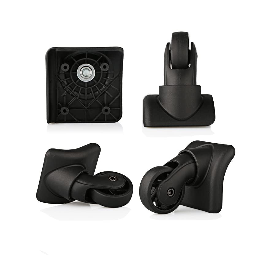 Volein 2 Pair Kofferrollen Ersatzrollen für Koffer Koffer Ersatzrollen Schwenkräder Gepäckräder mit