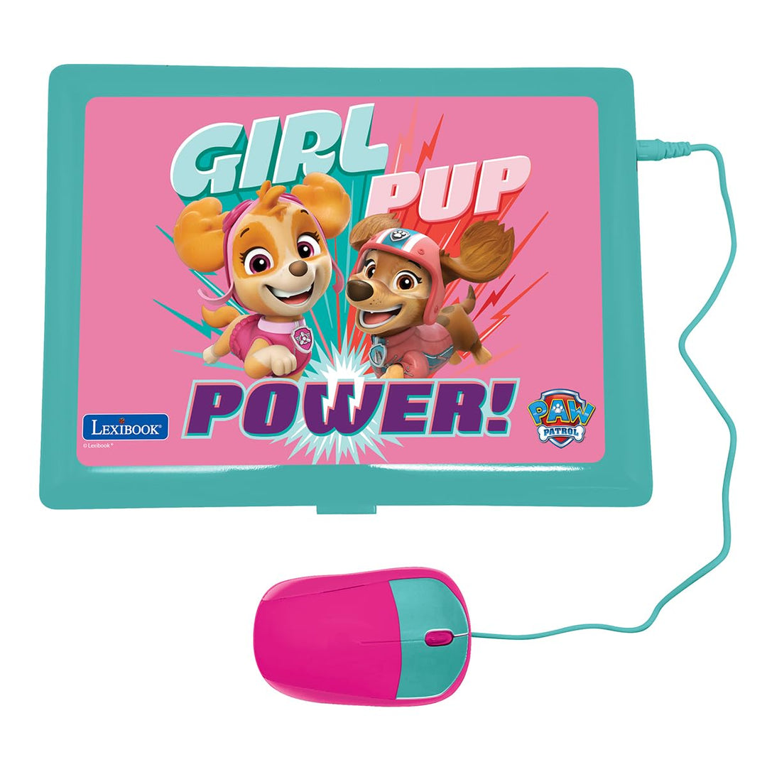 Lexibook Paw Patrol, Lerncomputer, zweisprachig, Französisch/Englisch, Spielzeug für Kinder mit 124