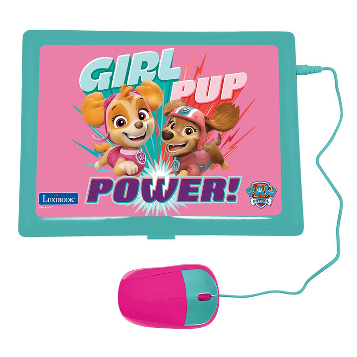 Lexibook Paw Patrol, Lerncomputer, zweisprachig, Französisch/Englisch, Spielzeug für Kinder mit 124