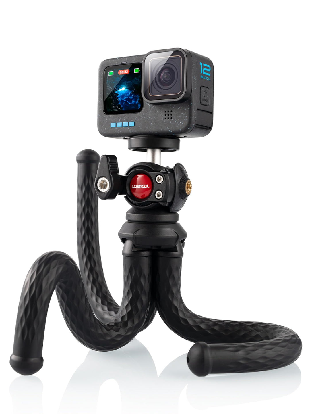 Lammcou Go Pro Stativ, Action Kamera Flexibel Octopus Gorrila Pod & Stativhalterung, Multistativ Kom