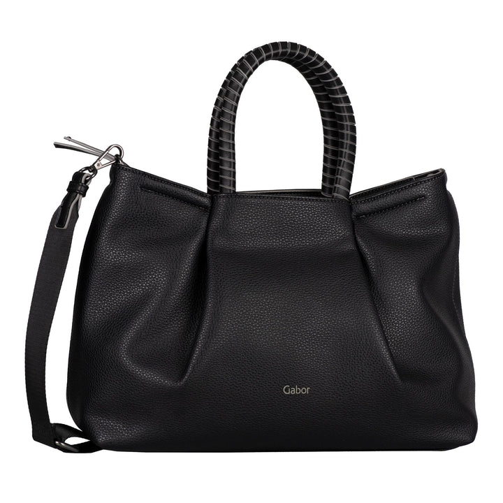 Gabor Damen Andie Shopper Schwarz, Schwarz
