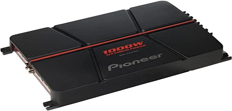 Pioneer GM-D6704 Brückbarer 4-Kanal Verstärker (1.000 W), Variabler TPF & HPF