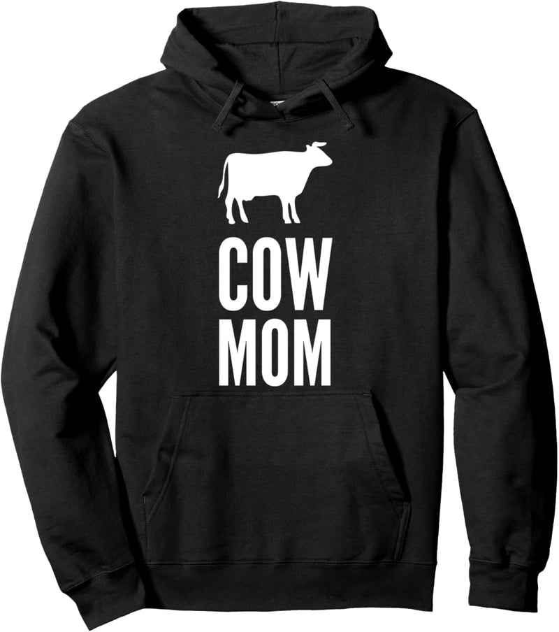 Cow Mom Pullover Hoodie