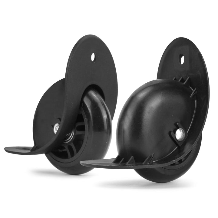 1 Pair Kofferrollen Gepäck Ersatzräder Gummi Koffer Ersatzräder Ersatzrollen(VD019), Vd019