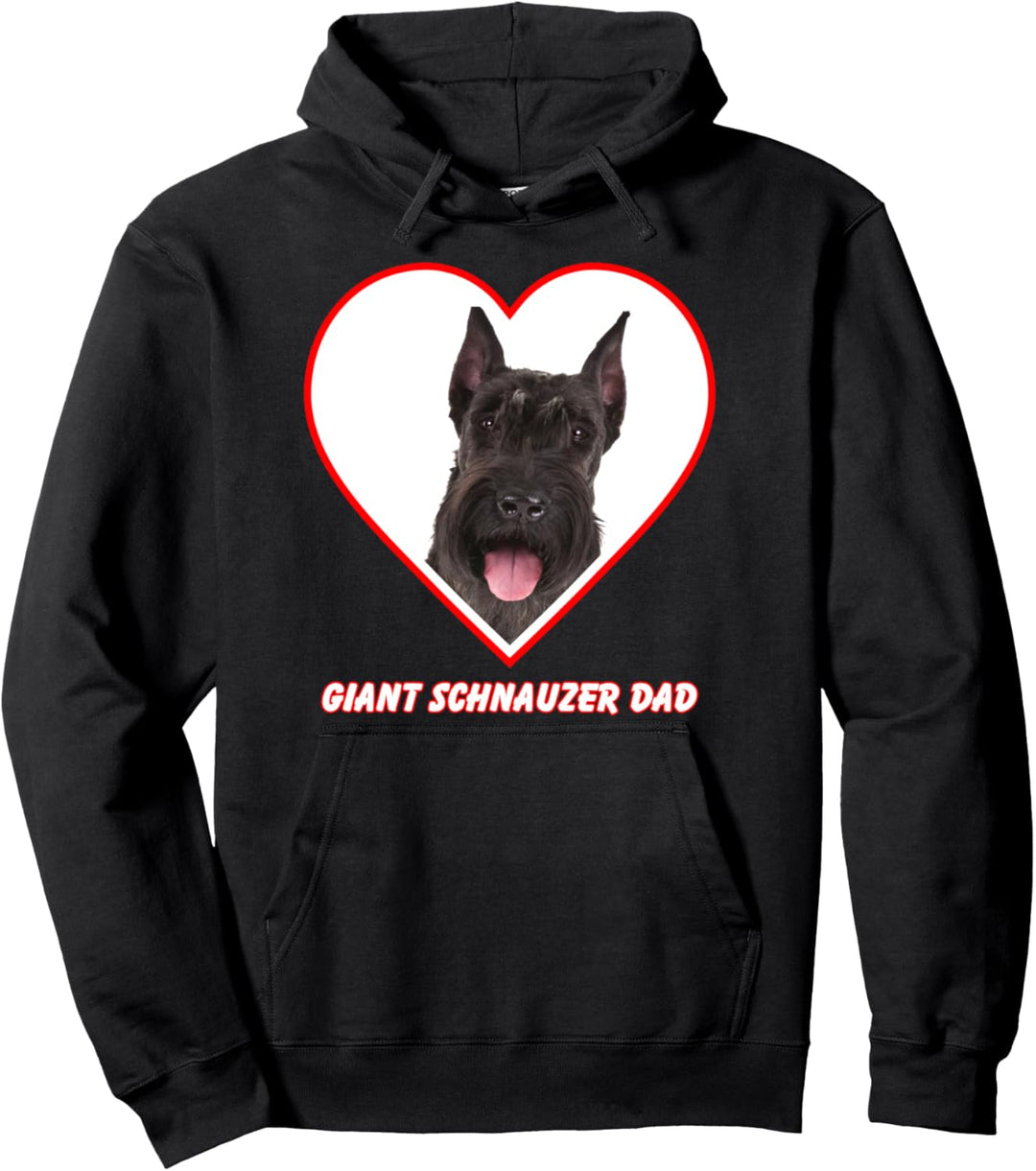 Giant Schnauzer Dog Dad Pullover Hoodie