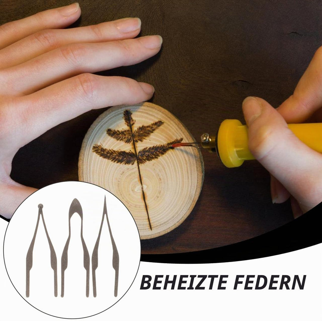 6 Stk Pyrograph-stiftspitze Werkzeug Ersatz Für Pyrographie-spitzen Bausatz Für Holzverbrennung Holz