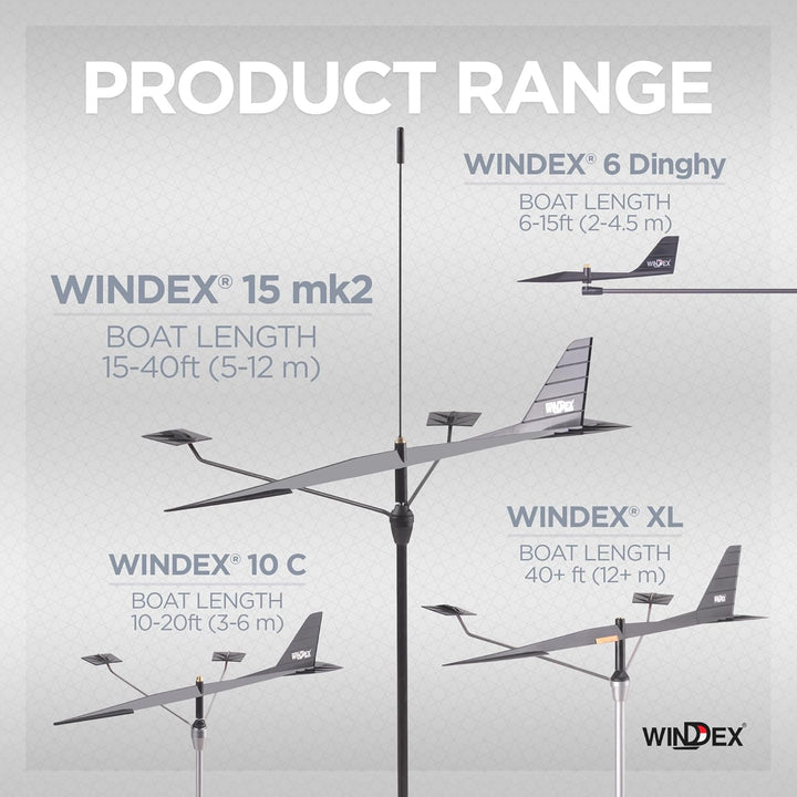Windex 10 C - Windrichtungsanzeiger | 3,5-7,8 m grosse Boote