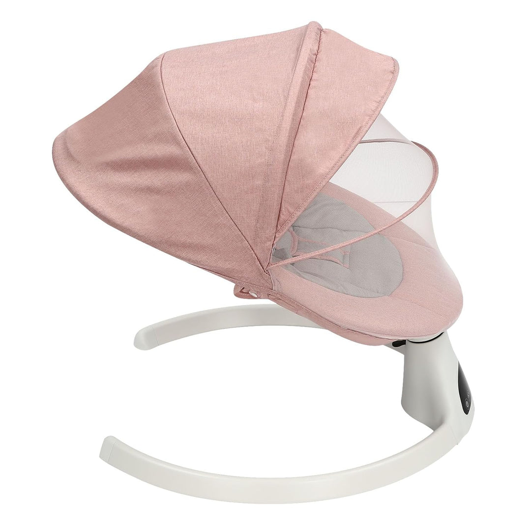 Elektrische Babywippe, Babywippe mit Bluetooth, Schaukelstuhl mit Fernbedienung for babies aged 0-12