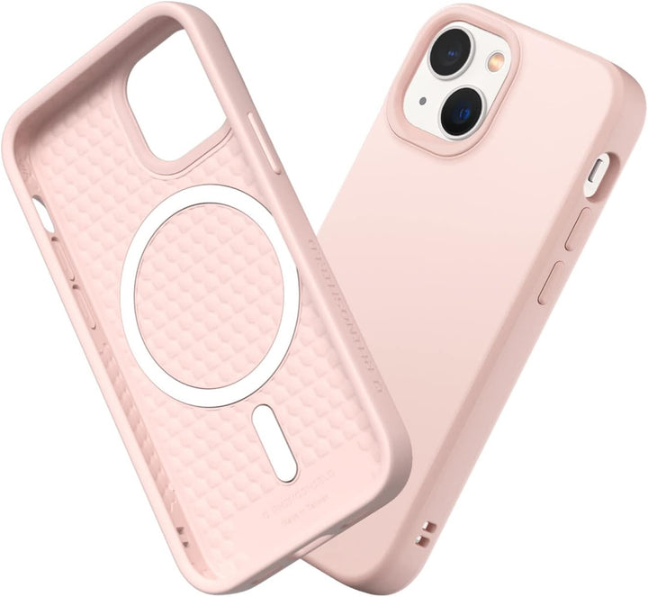 RhinoShield Case kompatibel mit [iPhone 13 Mini] | SolidSuit - MagSafe-kompatibel -Stossdämpfende &