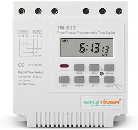 EsportsMJJ Sinotimer 380V Programmierbarer Steuerstrom-Timer-Schalter