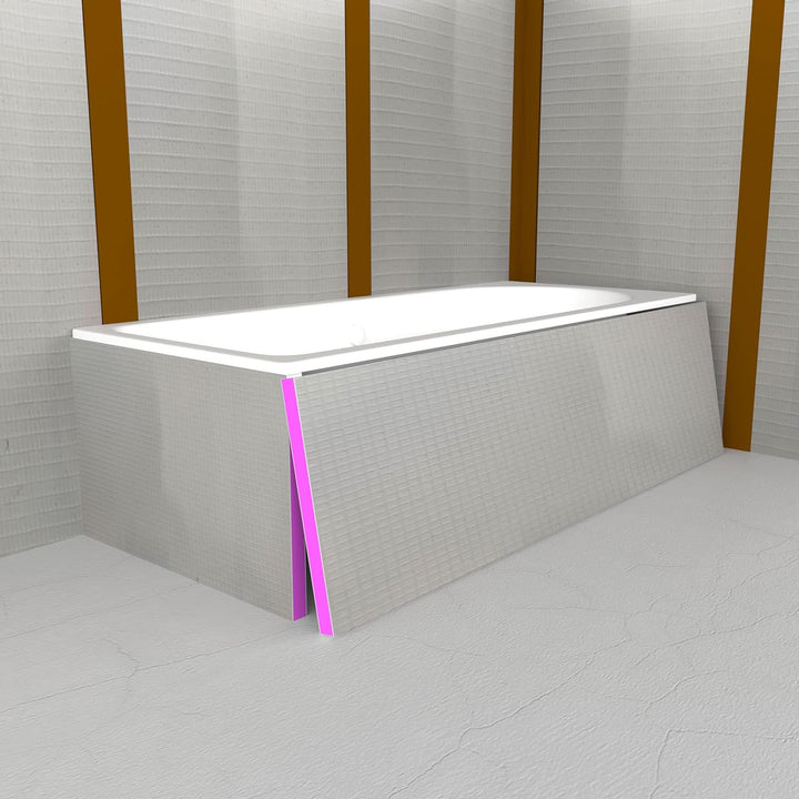 6,24m² doitBau Bauplatte 6mm Fliesenplatte Ausgleichplatte XPS