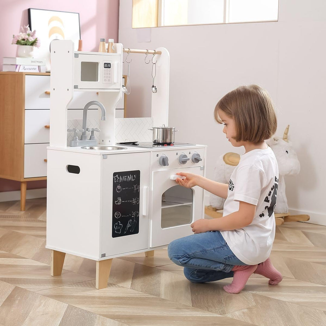 PolarB Play Kitchen White