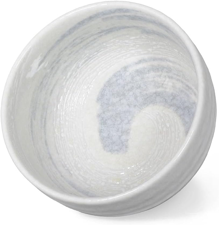 Zekaano Matcha Set - Original japanische Matcha Schale Chawan 450 ml mit Matchabesen Chasen und Bamb