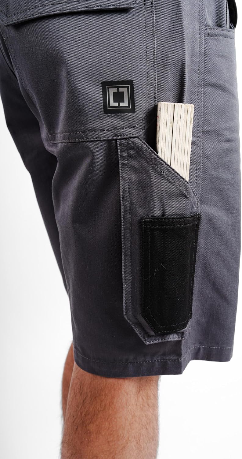 Concreed Work Shorts Men - Arbeitshosen für Männer kurz | Herren Workwear Arbeitshose Cargo Shorts i
