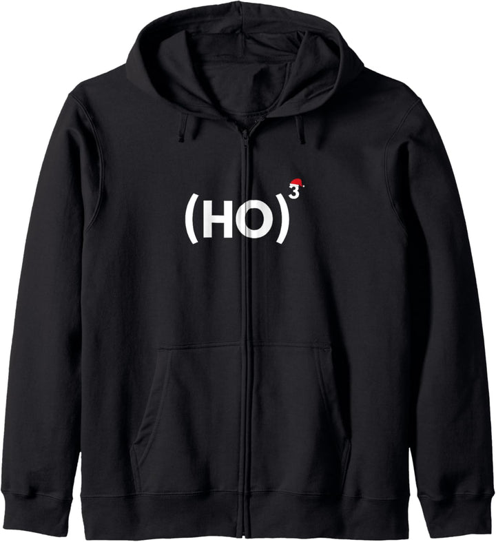 HO HO HO Mathe Mathematik Physik Weihnacht Kapuzenjacke