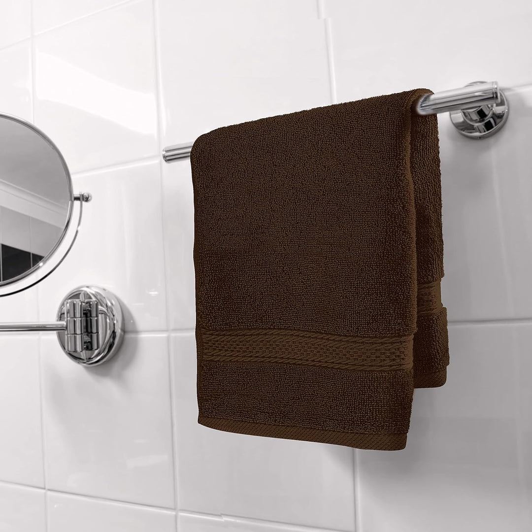 Utopia Towels Handtücher, Baumwolle, 600 g/m², 6 Stück Braun, Braun