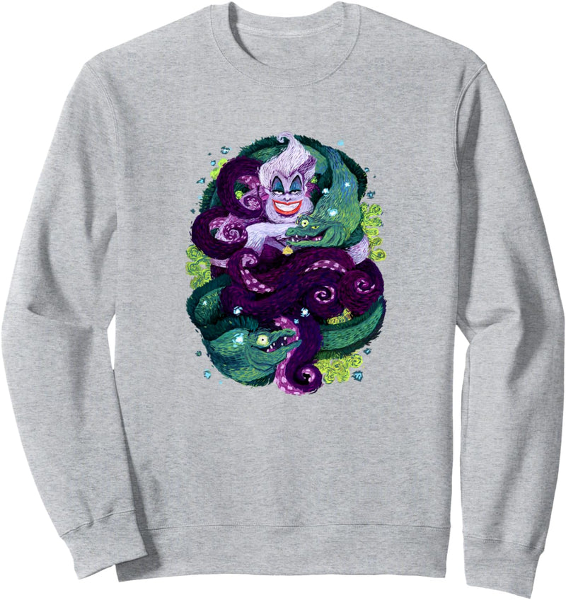 Disney The Little Mermaid Ursula Sea Witch Painting Sweatshirt