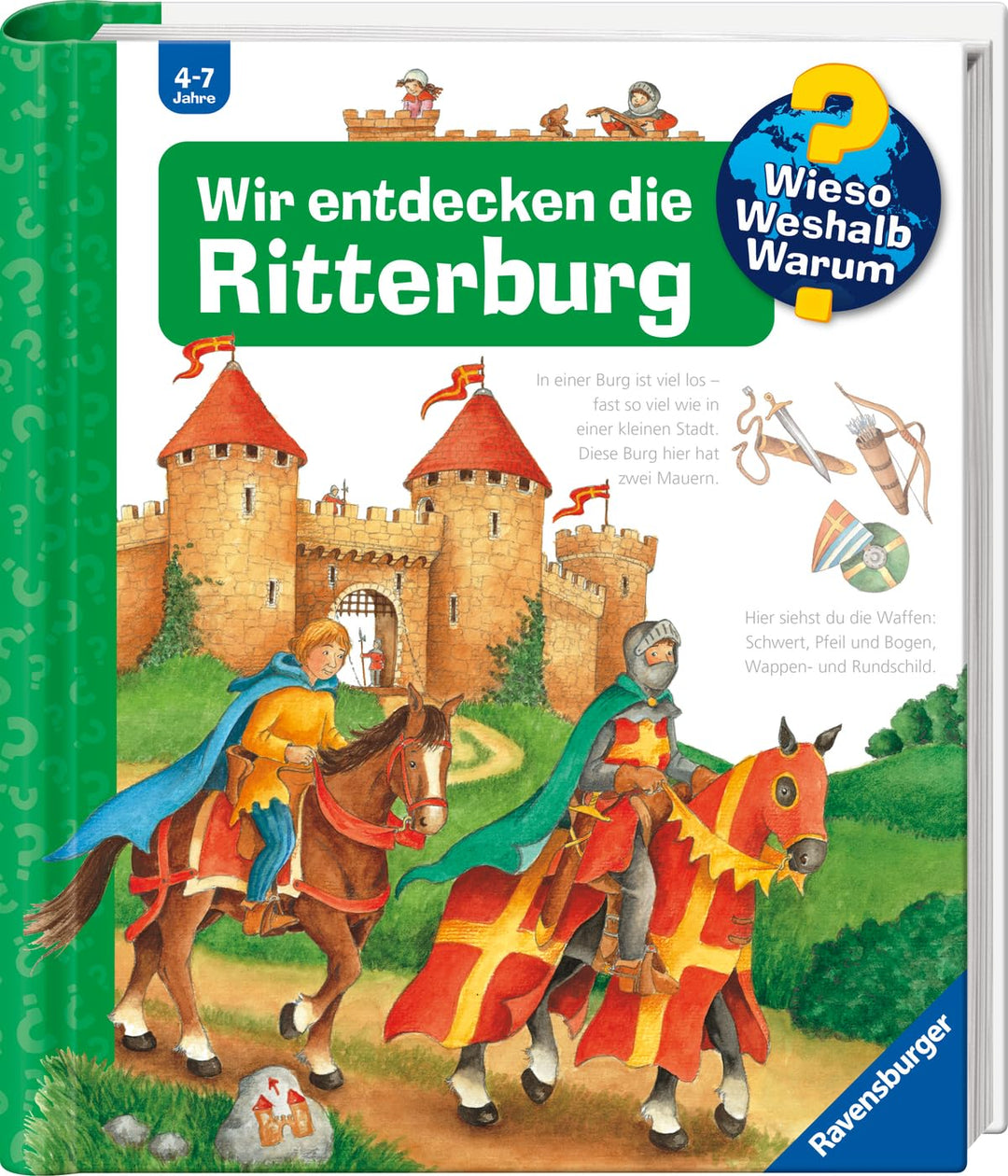 Wieso? Weshalb? Warum?, Band 11 - Wir entdecken die Ritterburg (Sachbuch ab 4 Jahre - mit Klappen) (
