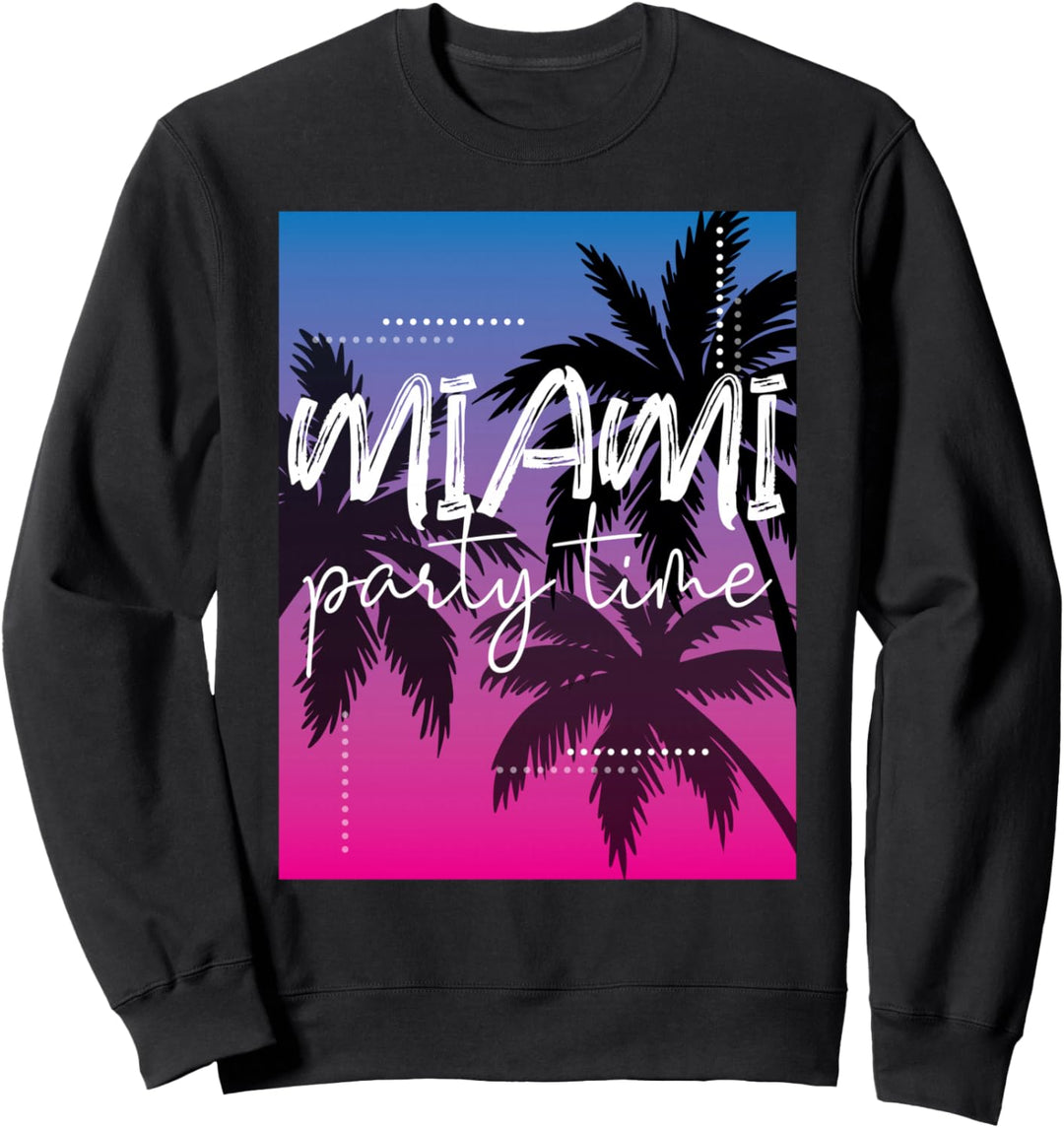 Coole Miami Beach Shirts, I Love Miami Florida, Miami Outfit Sweatshirt