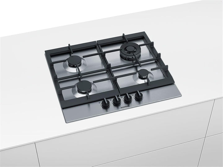 Siemens EC6A5HB90D iQ500 Gaskochfeld / 4 Heizelemente / 58.2 cm / Edelstahl