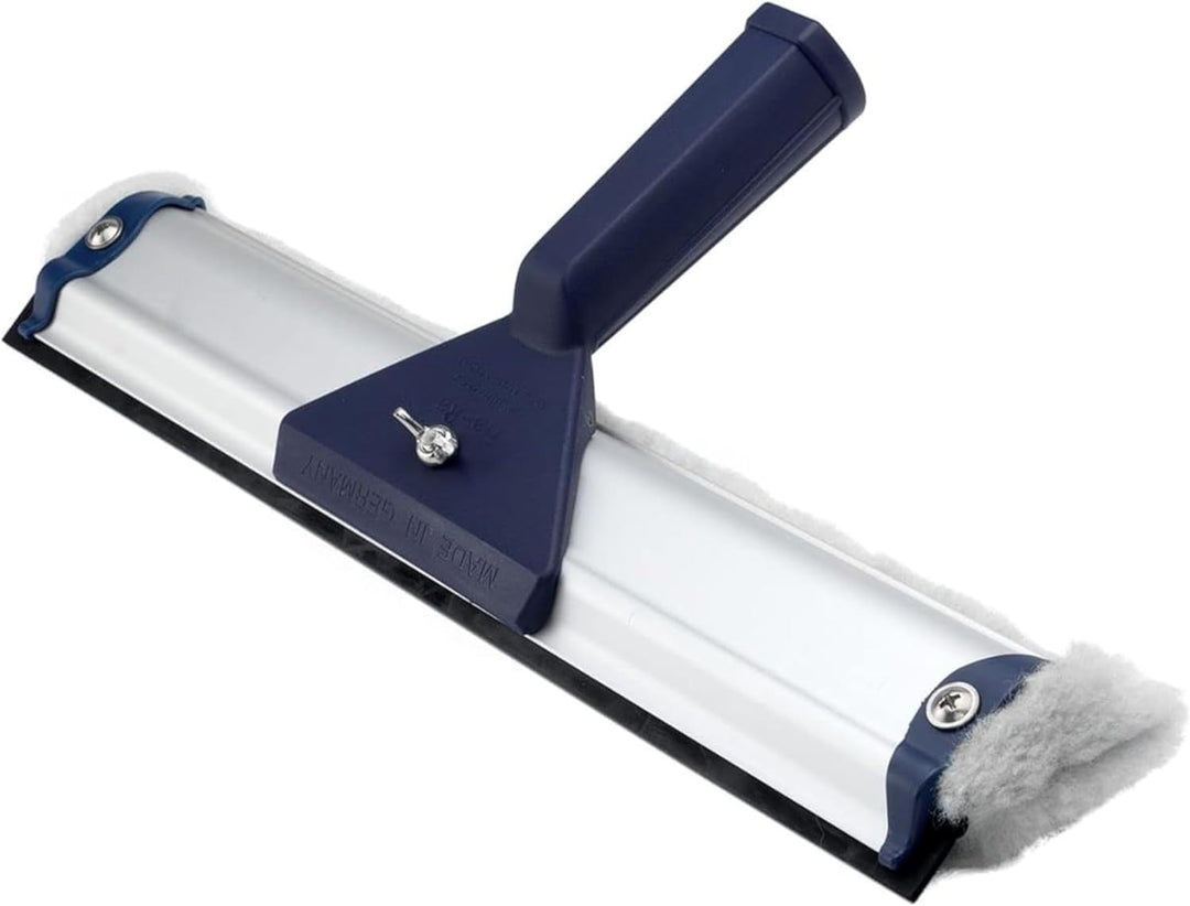 Ha-Ra Fensterwischer Standard 32cm I All-In-One Abzieher & Einschäumer I mittelgrosser Fensterwische